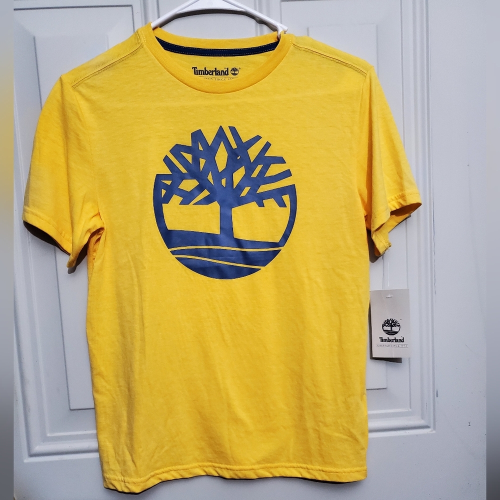 🆕 Timberland | Kids Casual Short Sleeve Tee Shirt Size M 10-12 Boys NWT